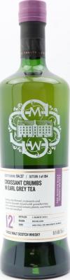 Fettercairn 2011 SMWS 94.37 Croissant crumbs in Earl Grey tea 2nd Fill Ex-Bourbon Barrel 61.1% 700ml