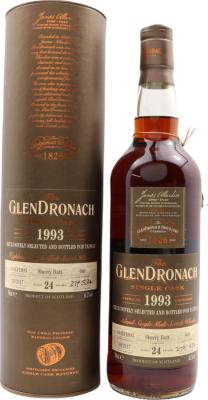 Glendronach 1993 Single Cask 24yo Sherry Butt #648 Taiwan Exclusive 60.2% 700ml