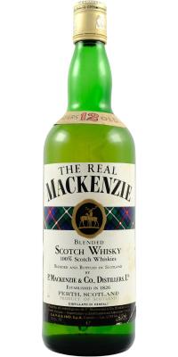 The Real Mackenzie 12yo S.A.V.A.S. IND. S.p.A. Canelli 40% 750ml