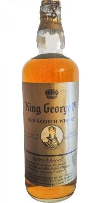 King George IV Old Scotch Whisky Extra Special Ditta Carlo Salengo Genova 43% 750ml