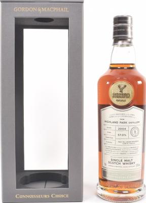 Highland Park 2004 GM Connoisseurs Choice Cask Strength First Fill Sherry Hogshead #14601302 Kirsch Import 57.2% 700ml