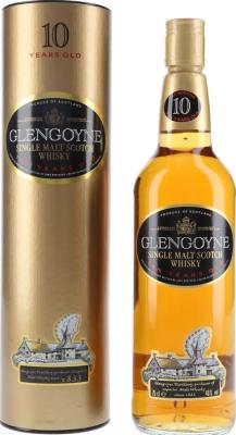 Glengoyne 10yo kiln with smoke screw cap 10 at neck 40% 750ml