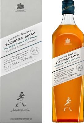 Johnnie Walker Blenders Batch #2 Bourbon Cask & Rye Finish 40% 1000ml