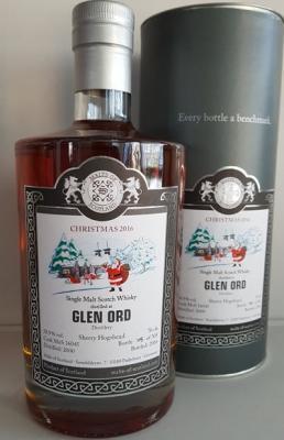 Glen Ord 2000 MoS Christmas 2016 Sherry Hogshead 58.9% 700ml