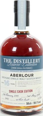 Aberlour 2003 The Distillery Reserve Collection 1st Fill Butt #9043 59.1% 500ml