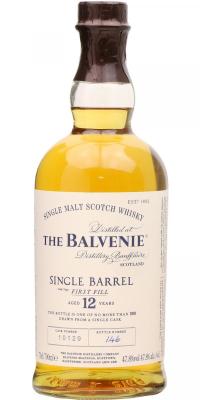 Balvenie 12yo Single Barrel 1st Fill Ex-Bourbon Cask #10129 47.8% 700ml