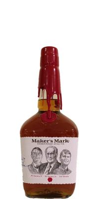 Maker's Mark Red Wax Ambassador Bill Samuels Jr American Oak Barrels 45% 375ml