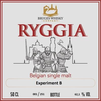 Bruges Whisky Company Ryggia Experiment B Cask Strength #14 62.1% 500ml