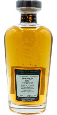 Linkwood 1996 SV Cask Strength Collection #8730 54.8% 750ml