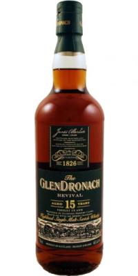 Glendronach 15yo Revival Oloroso Sherry Canadian Market 46% 750ml