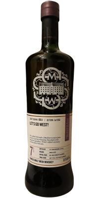 West Cork 2013 SMWS 150.1 1st Fill Ex-Rye Barrel Finish 58.7% 700ml