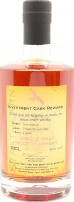 Strathearn 2015 Investment Cask Reward Virgin French Oak 2019-9 59% 700ml