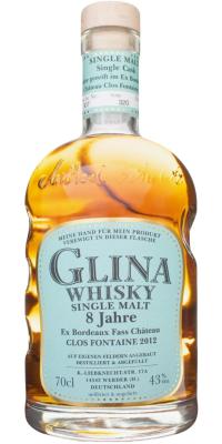 Glina Whisky 8yo Ex-Bordeaux Fass Chateau Ex-Bordeaux Fass Chateau 43% 700ml