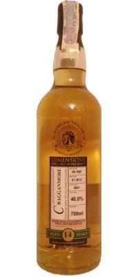 Cragganmore 1997 DT Dimensions Oak Casks Batch 0001 46% 700ml