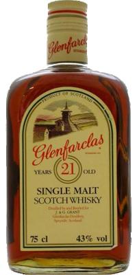 Glenfarclas 21yo Single Malt Frattina Import 43% 750ml