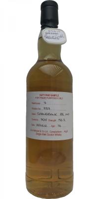 Springbank 2002 Duty Paid Sample For Trade Purposes Only Refill Bourbon Hogshead Rotation 737 52.3% 700ml