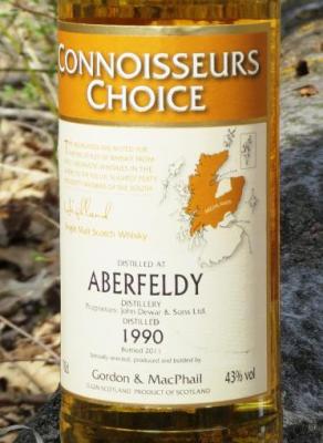 Aberfeldy 1990 GM Refill Sherry Butt 43% 700ml
