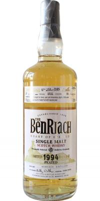 BenRiach 1994 The Party Source Private Barrel Selection Hogshead 313 56% 750ml
