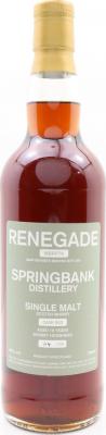 Springbank Renegade MBRPT6 MM Renegade Sherry Hogshead #003 Mark Reynier 46% 700ml