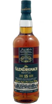 Glendronach 15yo Revival Oloroso Sherry 46% 750ml