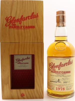 Glenfarclas 1978 The Family Casks Release S14 Plain Hogshead #4004 41.3% 700ml