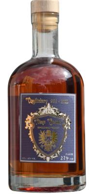 Single Malt Whisky Quedlinburg 922- 2022 UD Bordeaux Wine Cask Stadt Quedlinburg 42% 700ml