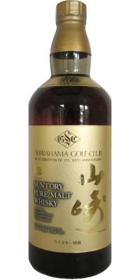 Suntory Shirahama Golf Club Suntory Pure Malt Whisky The 30th Anniversary of Shirahama Golf Club Nishimuro County in Wakayama 43% 760ml