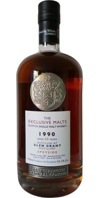 Glen Grant 1990 CWC The Exclusive Malts #15224 50.3% 750ml