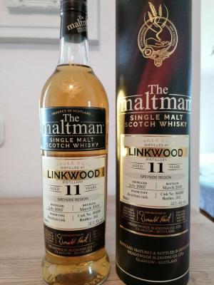 Linkwood 2007 MBl The Maltman Single Cask Bourbon #804480 52.1% 700ml