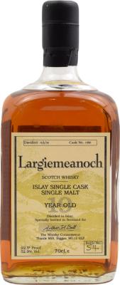 Largiemeanoch 1975 WC 19yo #1886 52.9% 700ml