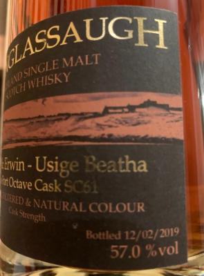 Glenglassaugh 2012 UD Ex-Port Octave Cask SC61 57% 700ml