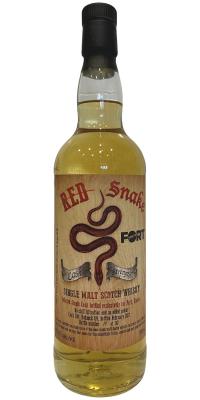 Red Snake Single Malt Scotch Whisky BA Cask Strength 1st-fill Bourbon Fort Wine Russia 58.2% 700ml