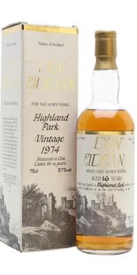 Highland Park 1974 De Oak 57% 750ml