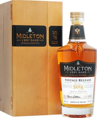 Midleton Very Rare Vintage Release 2018 40% 700ml