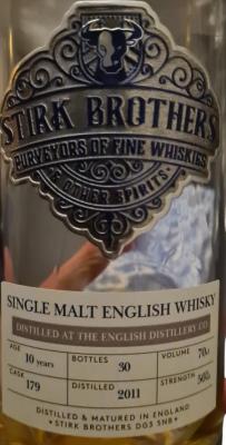 English Spirit Distillery 2011 SkBr 50% 700ml