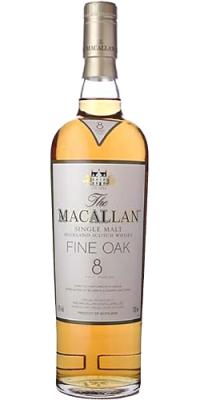 Macallan 8yo Bourbon & Sherry Cask 40% 700ml