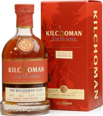 Kilchoman 2007 The Kilchoman Club 1st Edition Sherry Hogshead 451/2007 59.2% 700ml