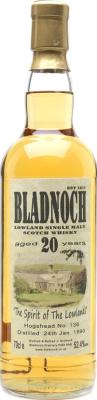 Bladnoch 1990 New Label #136 52.4% 700ml