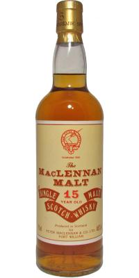 Springbank 15yo The MacLennan Malt 46% 750ml