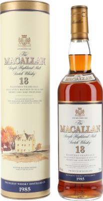 Macallan 1985 18yo Sherry Oak Casks 43% 700ml