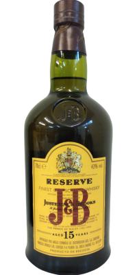 J&B 15yo Reserve Marcelo Spinola Madrid 43% 700ml