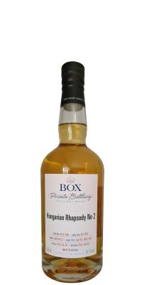 Box 2018 Private Bottling 2nd Fill Hungarian Oak 61.1% 500ml