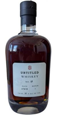 Untitled Whisky #13 53% 750ml