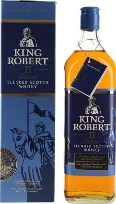 King Robert II Deluxe Blended Scotch Whisky 43% 1000ml