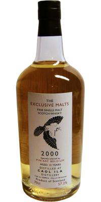 Caol Ila 2000 CWC The Exclusive Malts Bourbon #3309916 Pin'Art Belgium 57.2% 700ml