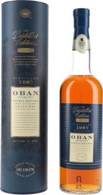 Oban 1987 The Distillers Edition 43% 700ml