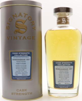 Bunnahabhain 1997 SV Cask Strength Collection #5287 54.5% 700ml