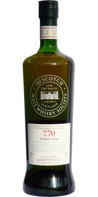 Longmorn 1992 SMWS 7.70 Naughty nectar Refill Ex-bourbon Hogshead 51.1% 750ml