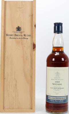 Glen Grant 1969 BR Berrys Own Selection #1040 43% 700ml