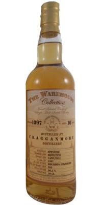 Cragganmore 1997 WW8 The Warehouse Collection Bourbon Hogshead #1507 58.1% 700ml